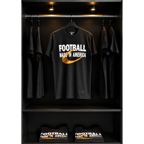 Football Made In America™ — MIA Bold Orange Performance Tee