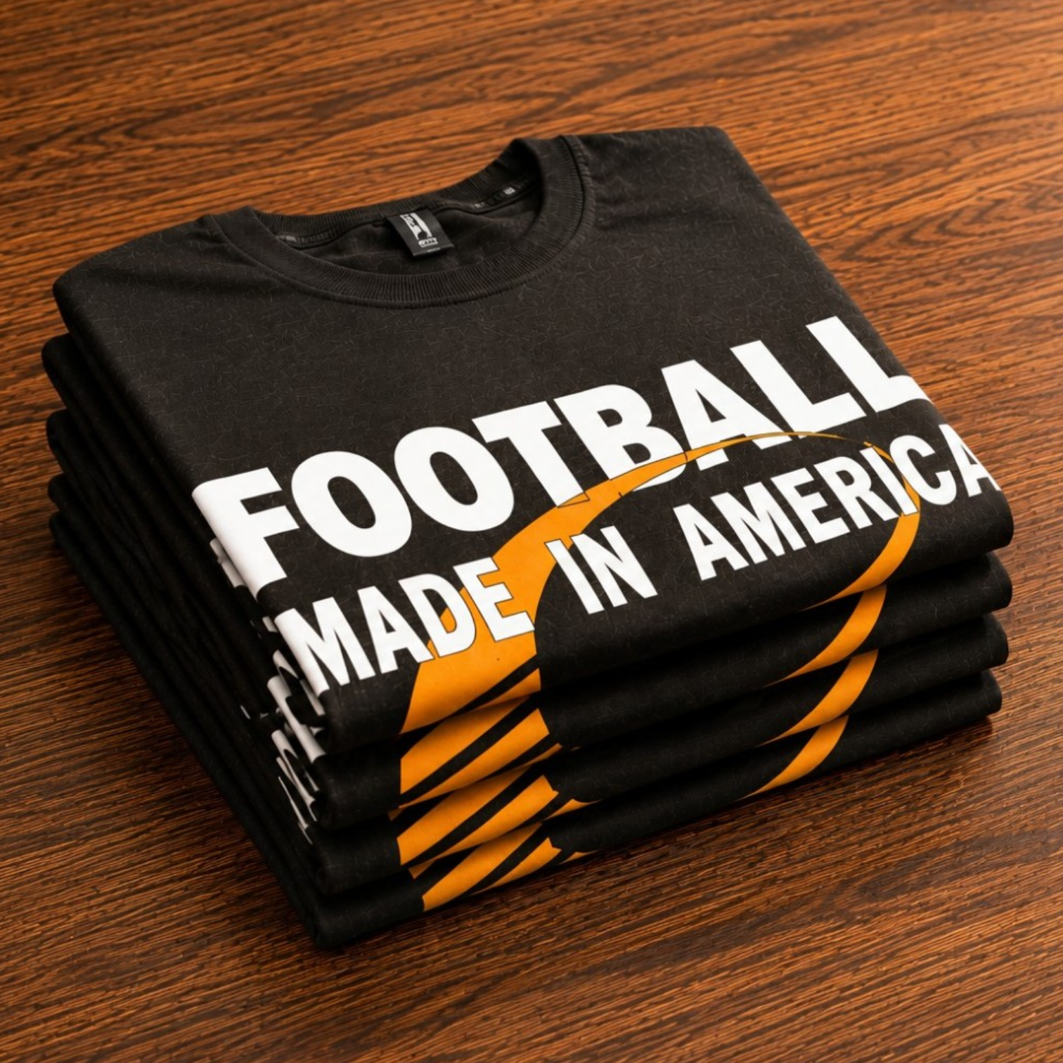 Football Made In America™ — MIA Bold Orange Performance Tee