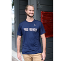 PAW FRIENDLY™ Classic Performance Tee – Marbled Navy
