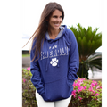 PAW FRIENDLY™ Heather Blue Hoodie